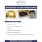 Connecticut Electric Cold Weather Extension Cord, 6 AWG, Indoor/Outdoor, 1 Outlets, Yellow, Nylon, 50 ft HEPC5050 - alternate 2